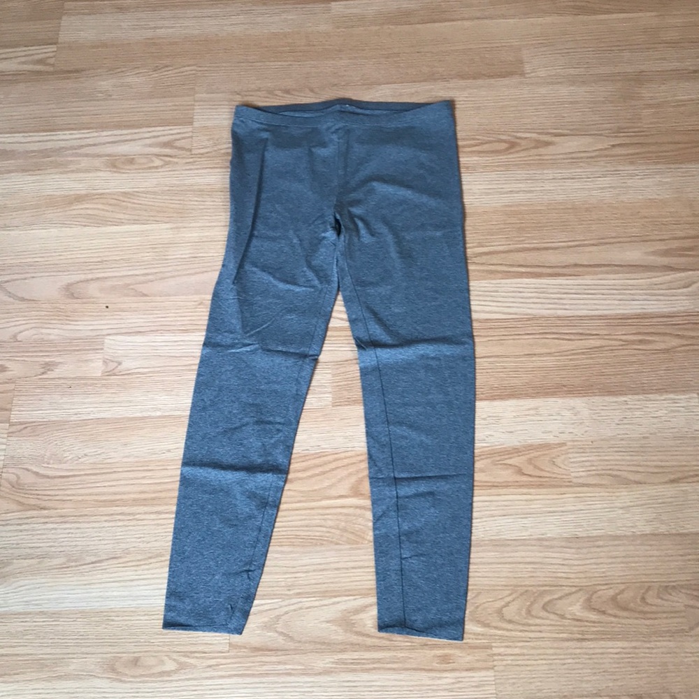 Three Dots Seamless Jersey Grey Leggings